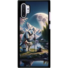 Samsung Galaxy Note 10+ Case Hülle - Samurai Katana Mond