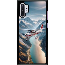 Samsung Galaxy Note 10+ Case Hülle - Schweizer Alpenflug