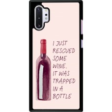 Samsung Galaxy Note 10+ Case Hülle - I just rescued some wine