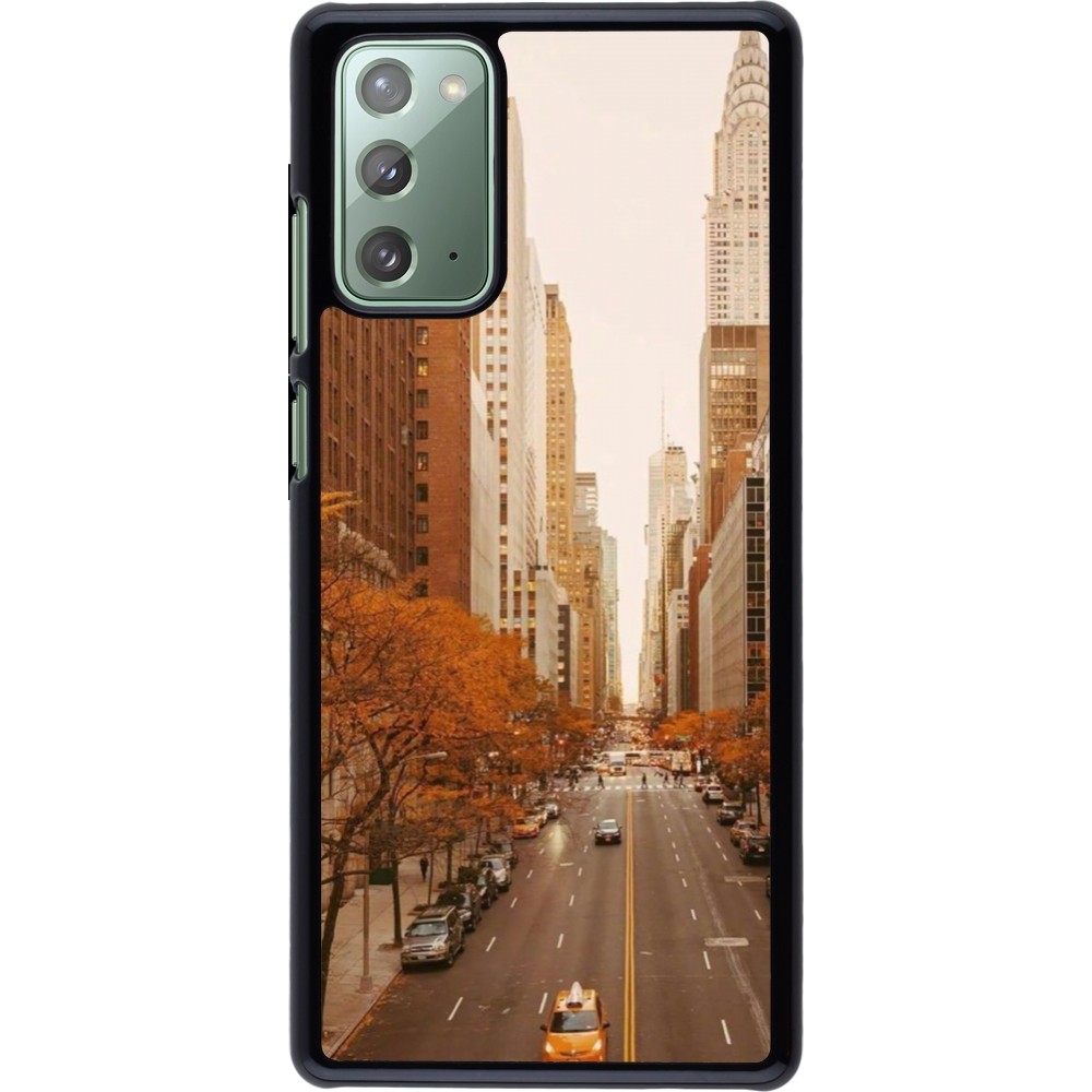 Samsung Galaxy Note 20 Case Hülle - Autumn 2024 New York city