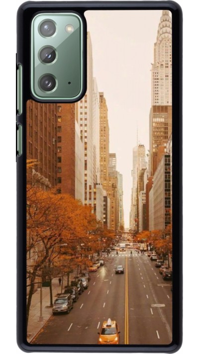 Samsung Galaxy Note 20 Case Hülle - Autumn 2024 New York city