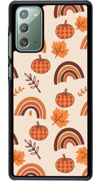 Samsung Galaxy Note 20 Case Hülle - Autumn 2024 rainbow