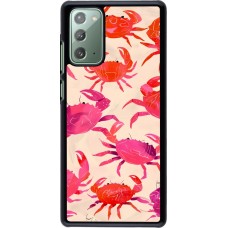 Samsung Galaxy Note 20 Case Hülle - Crabs Paint