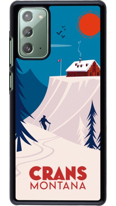 Samsung Galaxy Note 20 Case Hülle - Crans-Montana Cabane