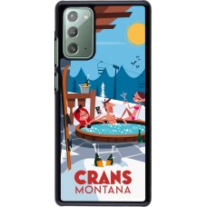 Samsung Galaxy Note 20 Case Hülle - Crans-Montana Mountain Jacuzzi