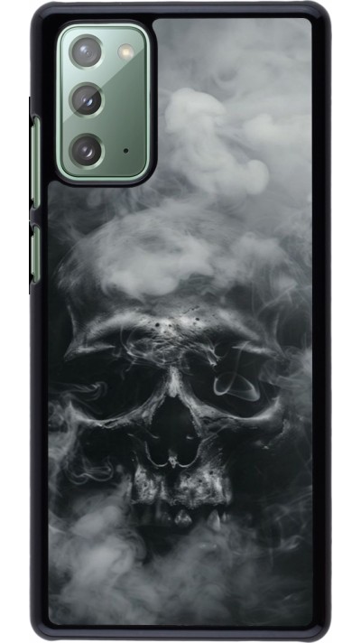 Samsung Galaxy Note 20 Case Hülle - Halloween 2024 smoky skull