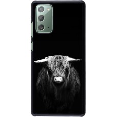 Samsung Galaxy Note 20 Case Hülle - Highland calf black