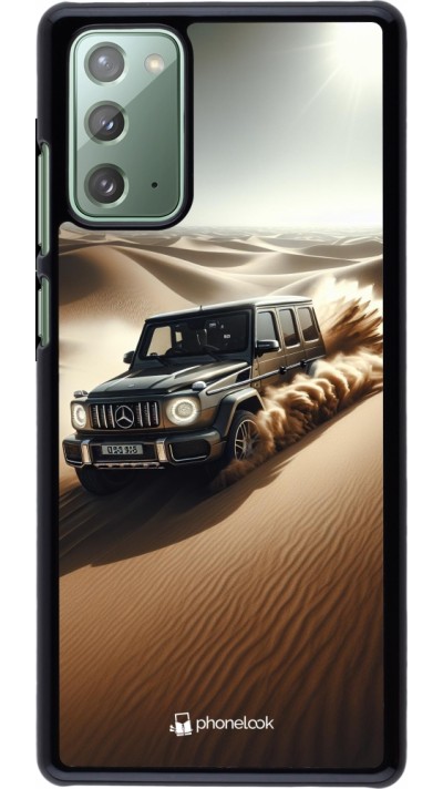 Samsung Galaxy Note 20 Case Hülle - Mercedes G Drift Wueste