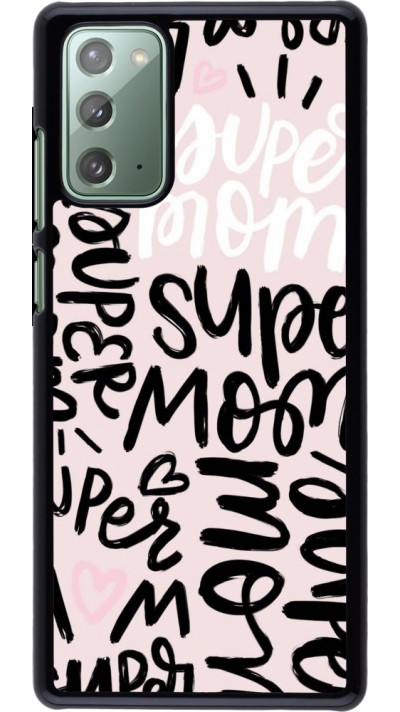 Samsung Galaxy Note 20 Case Hülle - Mom 2024 Super mom