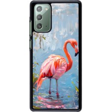 Samsung Galaxy Note 20 Case Hülle - Paint Flamingo