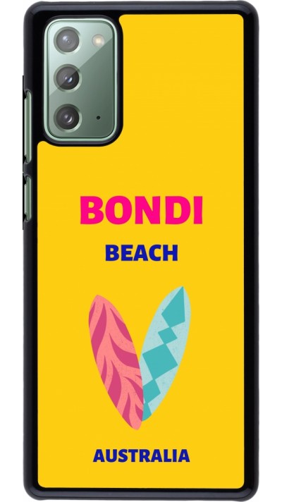 Samsung Galaxy Note 20 Case Hülle - Pop Summer Destination Bondi