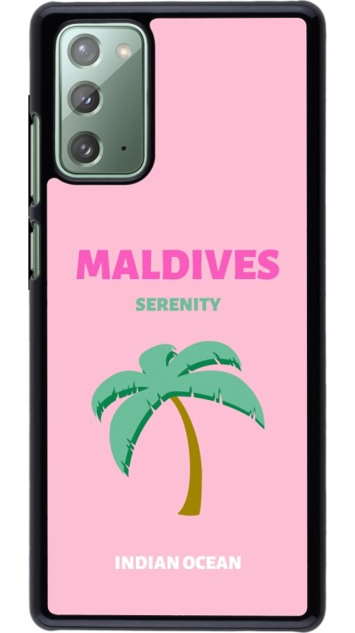 Samsung Galaxy Note 20 Case Hülle - Pop Summer Destination Maldives