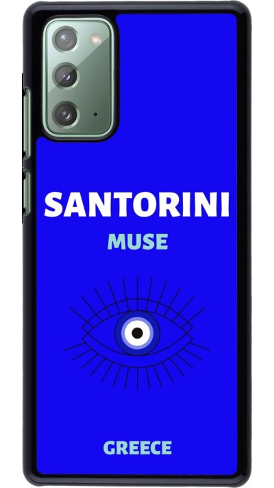 Samsung Galaxy Note 20 Case Hülle - Pop Summer Destination Santorini