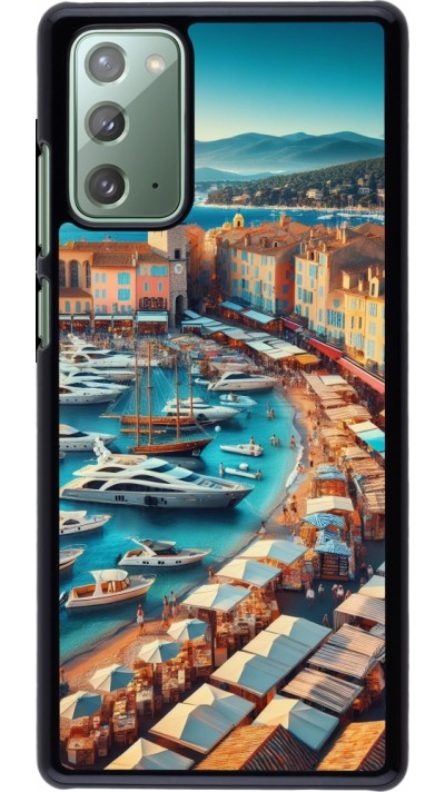 Samsung Galaxy Note 20 Case Hülle - Saint-Tropez Strand