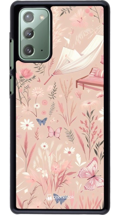 Samsung Galaxy Note 20 Case Hülle - Sommer Pastellmuster