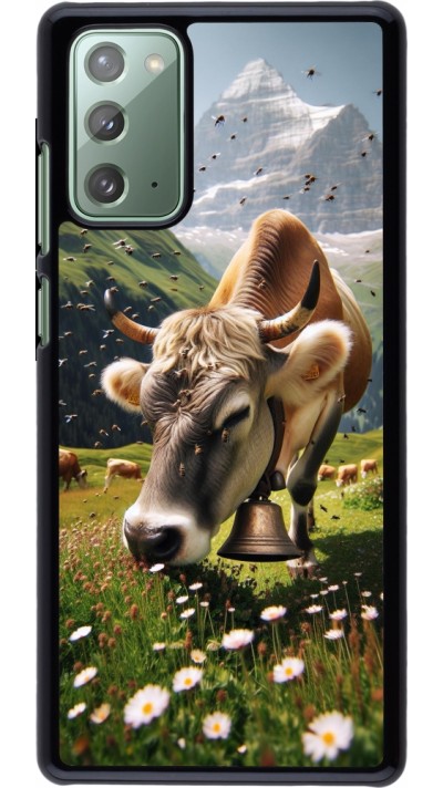 Coque Samsung Galaxy Note 20 - Vache montagne Valais