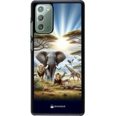 Samsung Galaxy Note 20 Case Hülle - Afrikanisches Wildleben