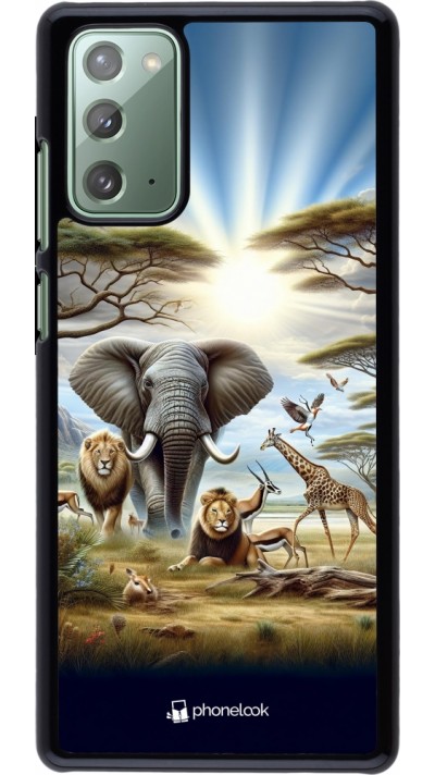 Samsung Galaxy Note 20 Case Hülle - Afrikanisches Wildleben