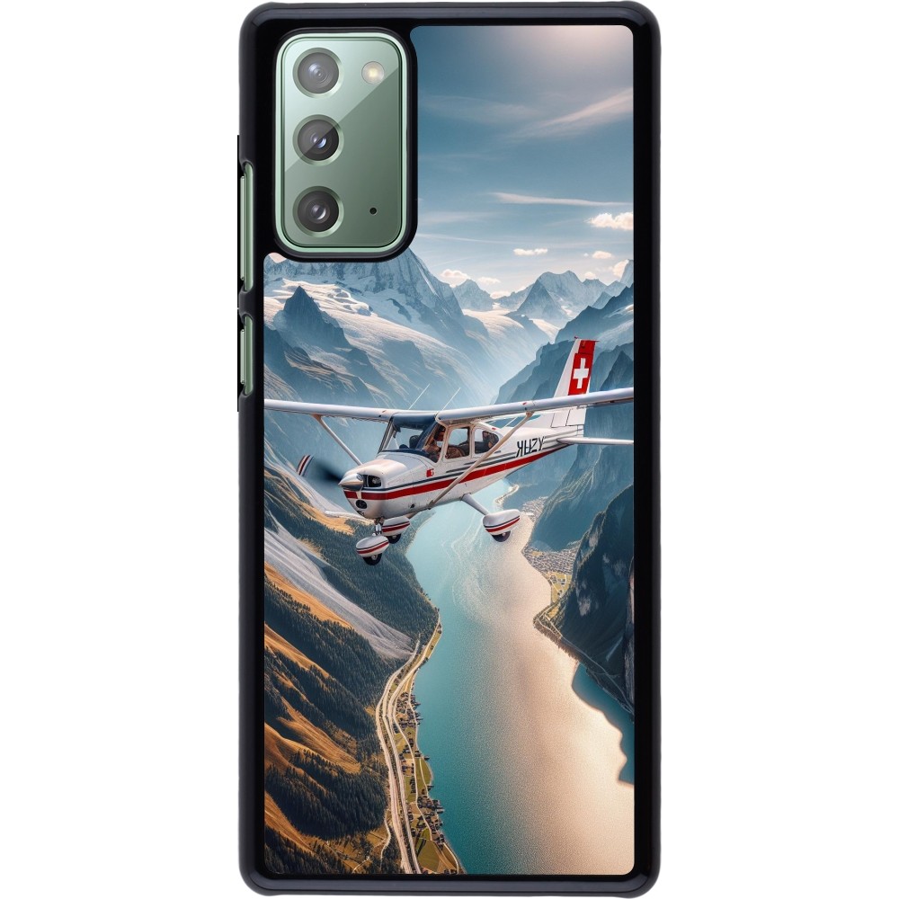 Samsung Galaxy Note 20 Case Hülle - Schweizer Alpenflug