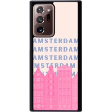 Samsung Galaxy Note 20 Ultra Case Hülle - Amsterdam Pink Print