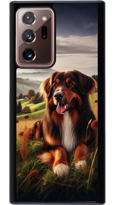 Samsung Galaxy Note 20 Ultra Case Hülle - Hund Land Schweiz