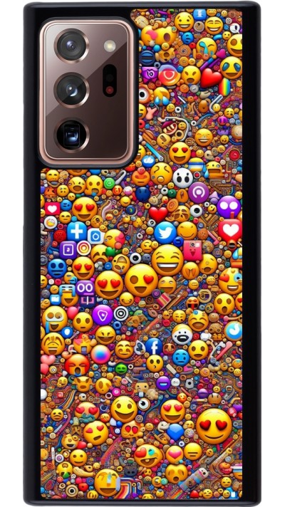 Samsung Galaxy Note 20 Ultra Case Hülle - Emoji gemischt