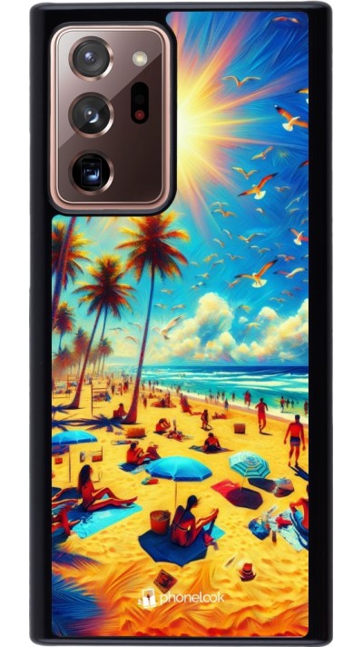 Samsung Galaxy Note 20 Ultra Case Hülle - Sommer Paradies Farbe