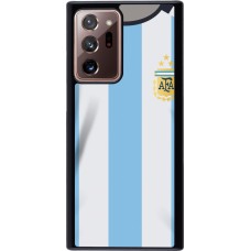 Samsung Galaxy Note 20 Ultra Case Hülle - Argentinien 2022 personalisierbares Fussballtrikot