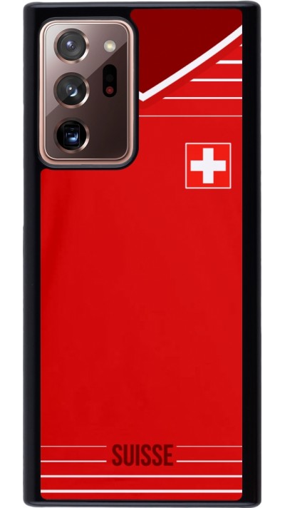 Hülle Samsung Galaxy Note 20 Ultra - Football shirt Switzerland 2022