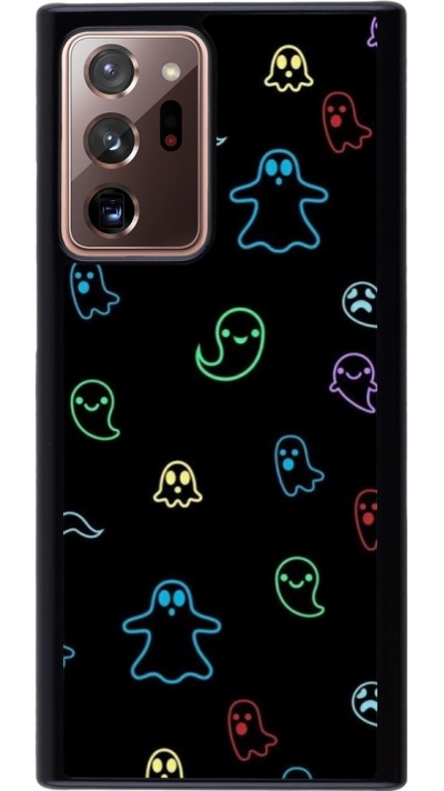 Samsung Galaxy Note 20 Ultra Case Hülle - Halloween 2024 colorful ghosts