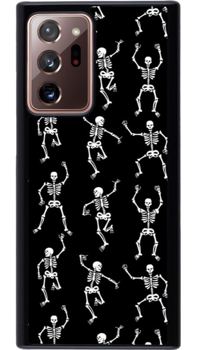 Samsung Galaxy Note 20 Ultra Case Hülle - Halloween 2024 dancing skeleton