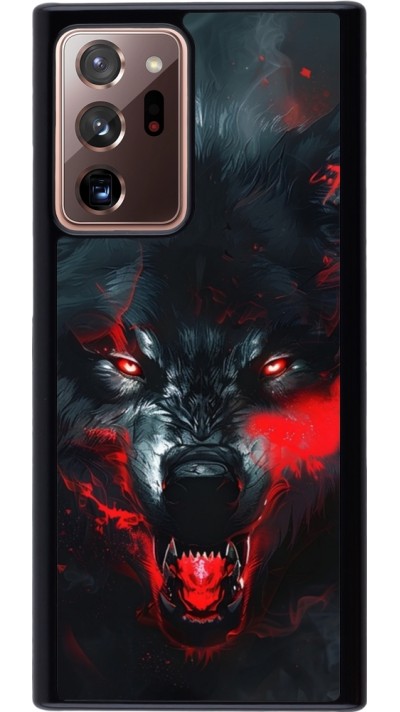 Samsung Galaxy Note 20 Ultra Case Hülle - Halloween 2024 mad werewolf