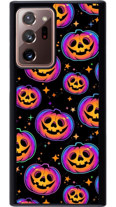 Samsung Galaxy Note 20 Ultra Case Hülle - Halloween 2024 rainbow pumpkins