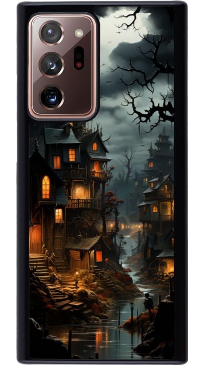 Samsung Galaxy Note 20 Ultra Case Hülle - Halloween 2024 scary town