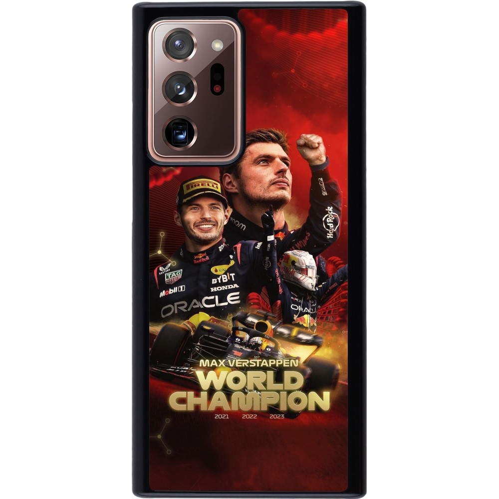 Samsung Galaxy Note 20 Ultra Case Hülle - Max Verstappen Champion 2023