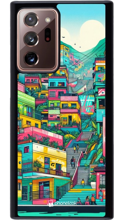 Samsung Galaxy Note 20 Ultra Case Hülle - Medellin Comuna 13 Kunst