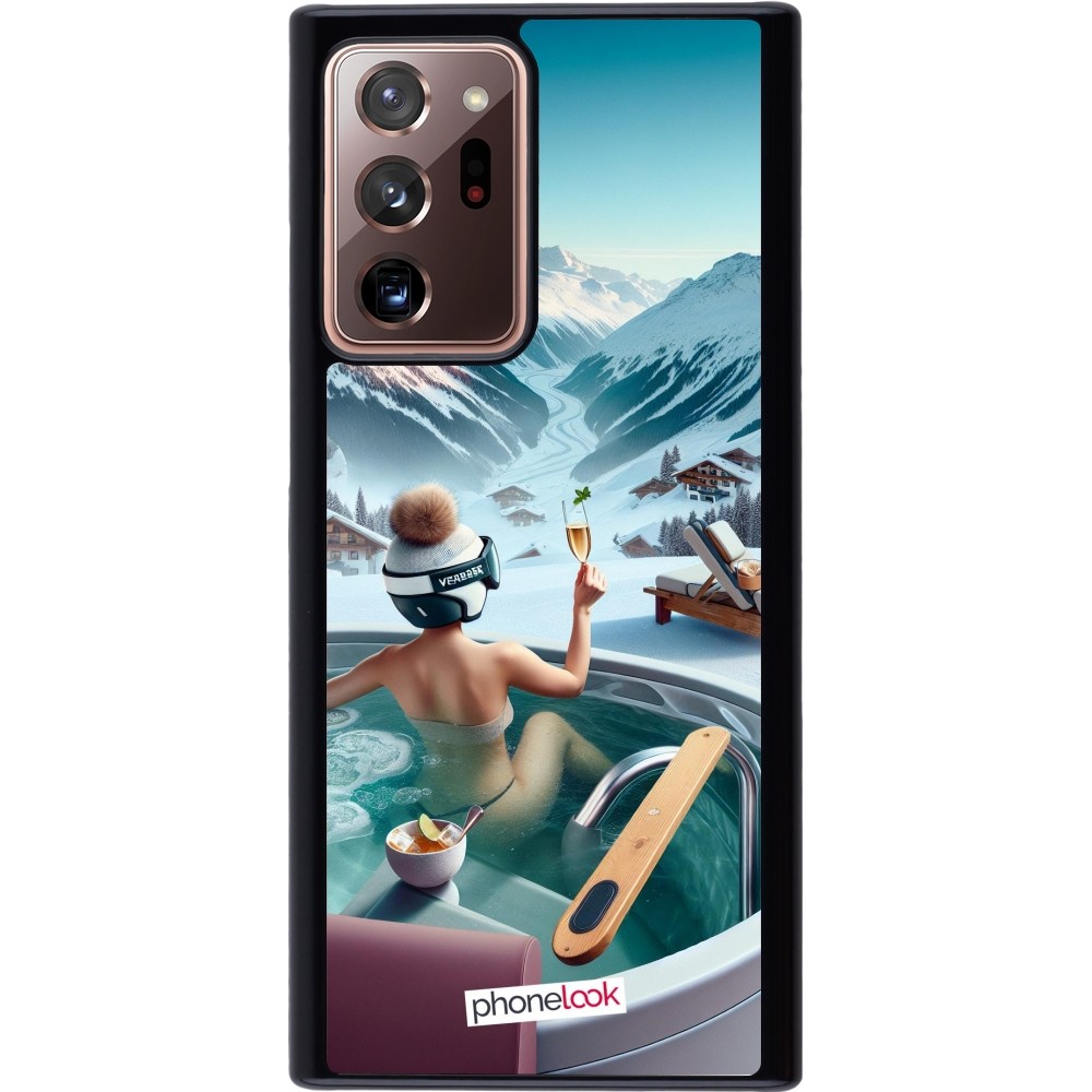 Samsung Galaxy Note 20 Ultra Case Hülle - Berg Glamour Whirlpool