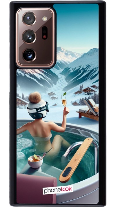 Samsung Galaxy Note 20 Ultra Case Hülle - Berg Glamour Whirlpool