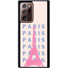 Samsung Galaxy Note 20 Ultra Case Hülle - Paris Pink Print