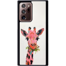 Samsung Galaxy Note 20 Ultra Case Hülle - Pink Girafe Paint