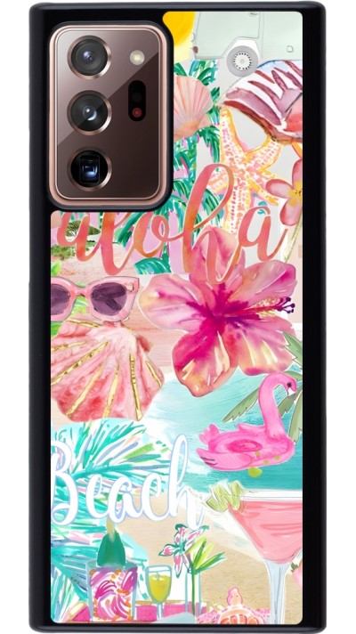 Samsung Galaxy Note 20 Ultra Case Hülle - Preppy Collage Aloha