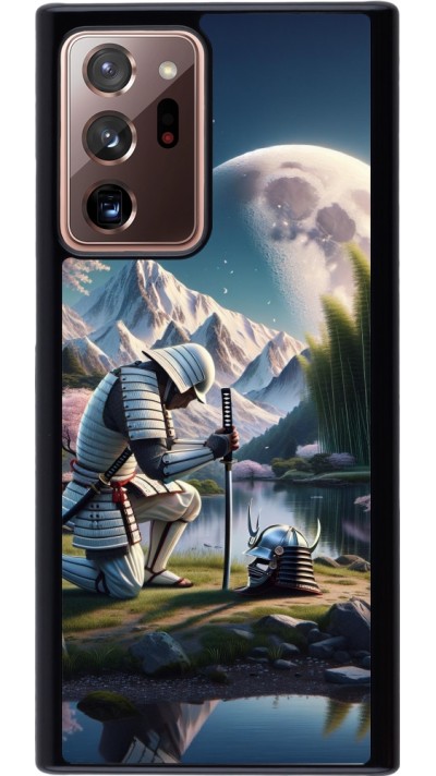 Samsung Galaxy Note 20 Ultra Case Hülle - Samurai Katana Mond