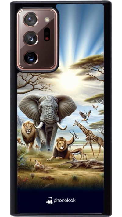 Samsung Galaxy Note 20 Ultra Case Hülle - Afrikanisches Wildleben