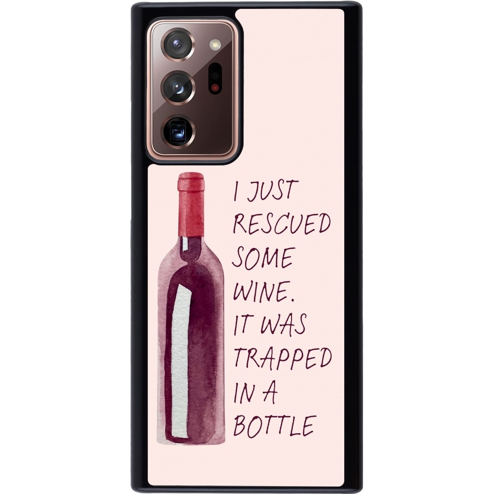 Samsung Galaxy Note 20 Ultra Case Hülle - I just rescued some wine