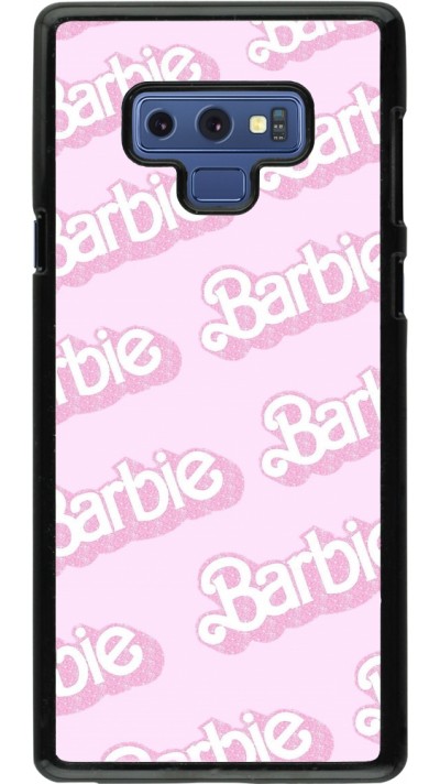 Samsung Galaxy Note9 Case Hülle - Barbie light pink pattern