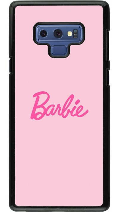 Samsung Galaxy Note9 Case Hülle - Barbie Text