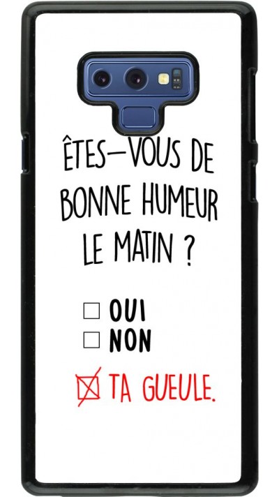 Hülle Samsung Galaxy Note9 - Bonne humeur matin