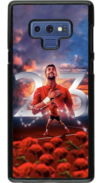 Samsung Galaxy Note9 Case Hülle - Djokovic 23 Grand Slam