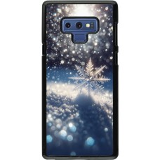 Samsung Galaxy Note9 Case Hülle - Schneeflocke Solar Glanz