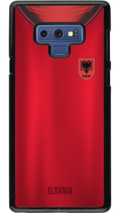 Coque Samsung Galaxy Note9 - Maillot de football Albanie personnalisable